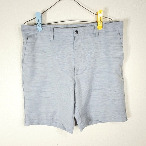 Callaway Other - Callaway Mens Size 36 Heathered Gray Flat-Front Golf Shorts Polyester Blend